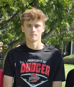 Frevert meet medalist for Dodgers